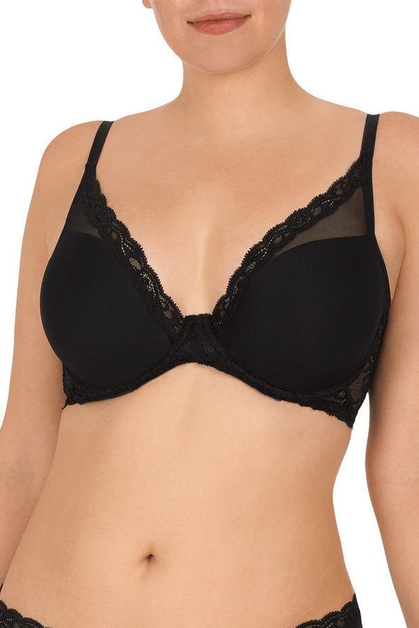 Natori Feathers Contour Plunge